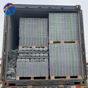 <span class=keywords><strong>Gabion</strong></span> soudé haut galfan <span class=keywords><strong>200x100x50</strong></span> <span class=keywords><strong>gabion</strong></span> en treillis métallique en acier renforcé - Product Image 5