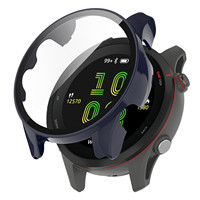 Étui de protection en verre trempé pour PC tout-en-un, 3D Radian 9H HD transparent anti-rayures, couverture intégrale pour Garmin Forerunner 255 255S 955 965