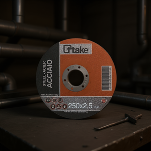 Ttake Flat Cutting <b>Wheel</b> 250x2.5x25.4 For Steel <b>Grinding</b> - Product Image 3