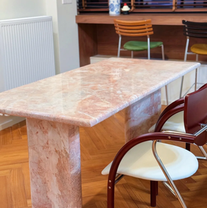 Mesa de comedor redonda de mármol con <span class=keywords><strong>Lazy</strong></span> <span class=keywords><strong>Susan</strong></span> - Product Image 3
