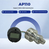 Capteur de pression numérique JZ Sensor AP110 à affichage numérique, en silicium monocristallin, assemblage en acier inoxydable, transducteur de pression industriel
