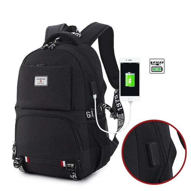 CALDIVO New Design Retreat Smart College Waterproof Travel Business Conference Usb Smellproof Bagpack Laptop Backpack