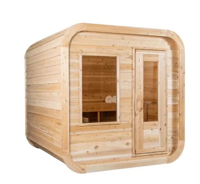 Sauna de jardim, sauna de jardim ao ar livre com 4 pessoas