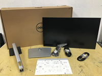 Moniteur d'ordinateur Dell 27 pouces IPS Full Screen avec filtre anti-lumière bleue ComfortView Plus, cadre rotatif et réglable en hauteur P2722H