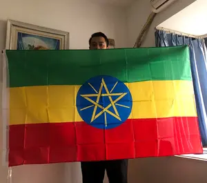 ethiopian flag soccer ball in ethiopian flag