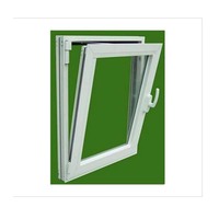 Fenêtre à battant en alliage d'aluminium au design moderne avec fonctionnalités pratiques, stores intégrés et ouverture oscillo-battante