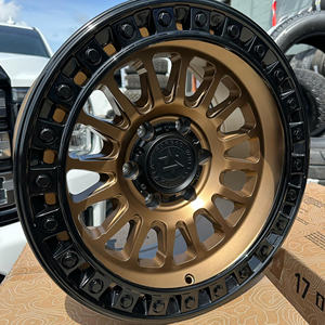 جنوط سيارات للطرق الوعرة بشفة عميقة، تصميم جديد، مقاس 16-24 بوصة، 5 و 6 ثقوب، 6x139.7، 6x135، 5x150، 5x127، من سبائك الألومنيوم المطروق للطرق الوعرة - Product Image 3