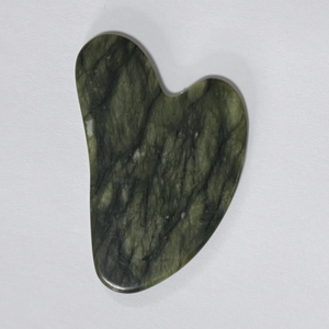 Natural xiuyan guasha Beauty jade Jade facial massage tool Natural jade scraper Beauty face scraper jade gua sha - Product Image 1