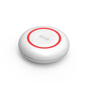 Tuya Smart Wifi Wireless Emergency SOS Panic Button Elderly SOS Fall Alert Alarm Call Button SOS Caregiver Pager For Elderly