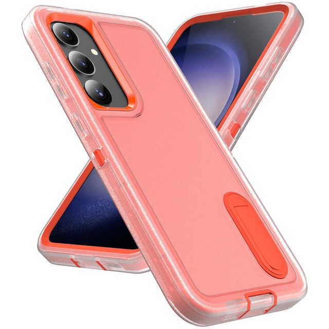 Heavy Duty Stand Defender Armor Phone Case for Samsung Galaxy S25 Ultra Anti-shock Holder Rugged Case for Samsung S25 Back Cover