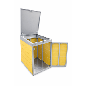 Meilleures ventes - Couvre-poubelle décoratif portable pliable à fixer au mur en métal, résistant à l'eau, OEM/ODM EDPTBC000 - Product Image 1