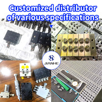 JIANHE MVB Typ Hydraulik verteiler Schmier system Fett abscheider ventil Verteiler teiler block