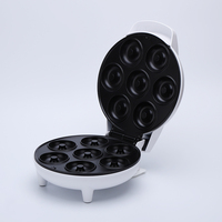 Machine à gaufres multifonctionnelle domestique personnalisée Machine à sandwichs électrique pour petit-déjeuner Assiette de bol à tortilla antiadhésive pour donut