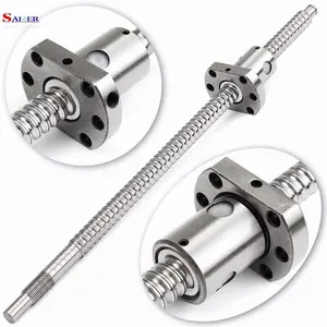 Ball screw with nut SFU 1204 1604 1605 2005 2505 2510 3205 3210 4005 4010 4020 ballscrew manufacturing for CNC