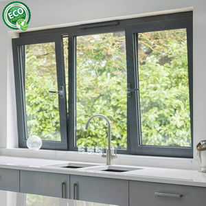 กรอบอลูมิเนียมกันเสียงเปิดสองด้านแบบพับเปิดหน้าต่างหน้าต่างหน้าต่างผู้ผลิต nfrc - Product Image 5