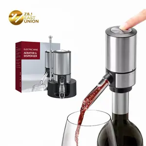 Decantador automático eléctrico de presión de aire, dispensador inteligente, aireador de vino eléctrico