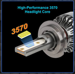 Personalizzare i sistemi di illuminazione automatica all'ingrosso H1/H7/H11/9005/H4 2800lm auto luce led <span class=keywords><strong>Bi</strong></span> fari a LED - Product Image 4
