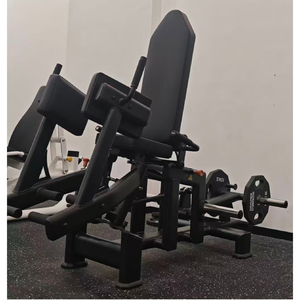 BM Logo personnalisé Équipement de fitness commercial-Double extension de hanche à 45 degrés Booster de hanche Machine de poussée de hanche-Couleurs en option - Product Image 3