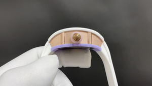 Modelo 2026. Caja de cerámica, diseño en forma de barril. Elegante y a la moda. Adecuado para relojes mecánicos de mujer. - Product Image 4