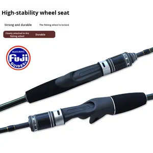 Yg038x Rắn EVA Xử Lý Sợi Carbon Cần Câu Fuji Nhanh Chóng Kéo Ngoài khơi Thuyền Thu Hút Hành Động Chậm Dưới Cần Câu Cá Cho Câu Cá - Product Image 4