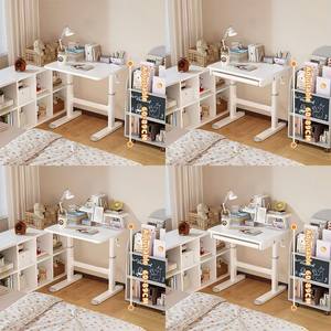 Scrivania Multifunzionale per Ufficio Domestico, Tavolo da Studio con Toeletta, Attrezzatura da Ufficio di Alta Qualità - Product Image 6