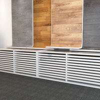 Échantillon de carreaux de sol à tiroir combiné de haute qualité personnalisé et moderne présentoir pour plancher en bois au présentoir