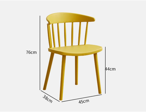 Table et chaises <span class=keywords><strong>de</strong></span> salle à manger en bois <span class=keywords><strong>de</strong></span> style <span class=keywords><strong>scandinave</strong></span> moderne et minimaliste Mobilier pour restaurant Chaises <span class=keywords><strong>de</strong></span> salle à manger empilables - Product Image 6