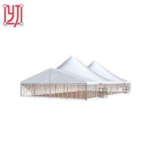 เต็นท์หลังคาผ้าใบ PVC คุณภาพเยี่ยมสำหรับกลางแจ้ง รองรับได้ 5000 คน สำหรับจัดงานกีฬา ทรงสองยอดสูง - Product Image 5