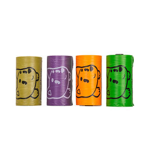 Environment Friendly Cornstarch Easy-Tie Handle Pet Poop Bag on Roll - Product Image 3