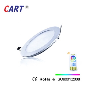 Plafonnier encastré <span class=keywords><strong>LED</strong></span> RGBW intelligent certifié UL, ultra-plat, 3,5, 5, 7, 10 pouces, 12 mm, dimmable, pour bureau - Product Image 4