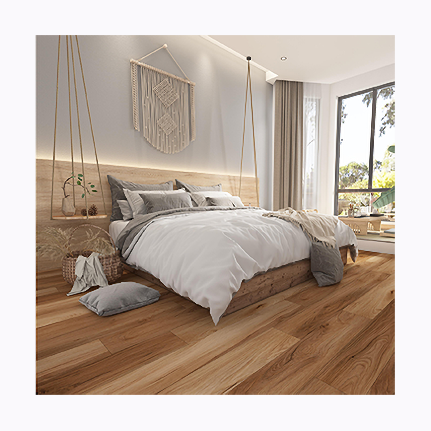 MGM86402L-001 de planche de vinyle imperméable SPC