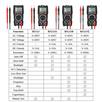 Habotest HT113 Digital Multimeter High Quality Pocket Electric Tester Tool Manual Range Good Brands for Sale