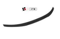 Pour BMW Série 1 E82 Spoiler M4 Style Sec En Fiber De Carbone Aileron Arrière Pour BMW Série 1 E82 Coupé 2007-2013