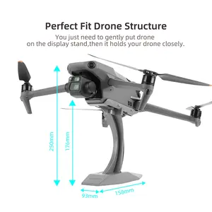 ฐานขาตั้งจอแสดงผลสำหรับโดรนติดตั้งบนฐานสำหรับ DJI Mavic <span class=keywords><strong>3</strong></span> /mavic 2 /mavic Pro ขาตั้งกล้องอุปกรณ์เสริมโดรน - Product Image 4