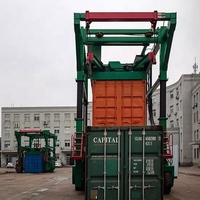 Grue portique électrique de manutention de conteneurs maritimes GP, capacité 30, 35, 40, 45 tonnes (40t, 45t, 35t), pour la manutention de réservoirs de GNC et de cylindres, fabriquée en Chine