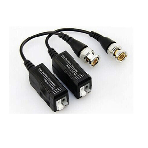 Convertisseur RJ45 Balun vidéo HD 1080p pour moniteur, compatible AHD/CVI/TVI/CVBS avec fonction PoE (Plastique ABS) - Product Image 2