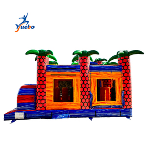 Grand parcours d'obstacles interactif <span class=keywords><strong>gonflable</strong></span> commercial à louer pour les fêtes, adapté aux enfants et aux adultes - Product Image 6