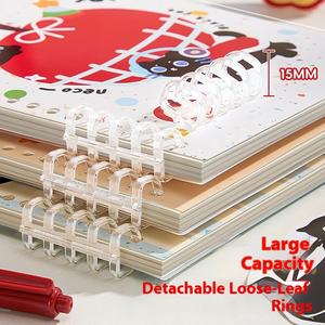 Cahier <span class=keywords><strong>de</strong></span> notes <span class=keywords><strong>de</strong></span> dessin animé pour étudiant A5 Coil Bool Cahier d'exercices pour fournitures scolaires Cahier fille Cadeau <span class=keywords><strong>de</strong></span> <span class=keywords><strong>vacances</strong></span> Cahier d'exercices pour étudiant - Product Image 3