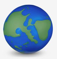 Balle anti-stress super moelleuse en forme de globe, avec logo personnalisé imprimé, cadeau publicitaire promotionnel pour les entreprises