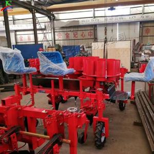 Transplanteur de légumes à 2 rangs monté à l'arrière du tracteur, à large application, pour la plantation professionnelle du riz et des cultures en rizière - Product Image 5