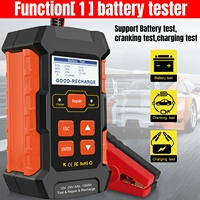 Chargeur de batterie multifonction Konnwei KW520 12v 24V Testeur de batterie de voiture 100-200CCA Machine de réparation de batterie