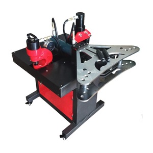 Three-in-One Hydraulic Busbar <b>Machine</b> Punching Cutting Plate; Four-in-One Crimping Flat Vertical for Metal Processing - Product Image 3