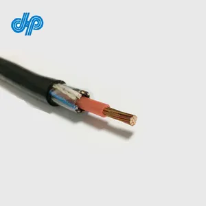 Rwanda 0.6/1KV 2x6mm2 Aerial Concentric Service Cable mit ein paar von 0.5 mm2 Communication Cable