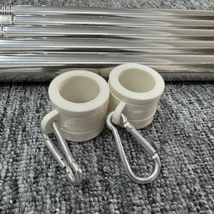 Trong Kho 6ft Telescoping Cắt Cực Trắng Cờ Bán Gắn Khung Đặt Cao Không Thấm Nước Mạnh Mẽ Cho Cờ - Product Image 2