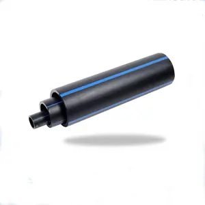 Highly Recommend Plastic Tube Hdpe Water Pipe 3 Inch 4 Inch 75mm 90mm Water Flow Tube For Water Supply