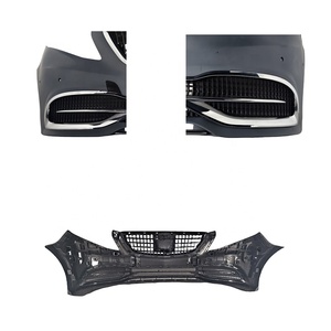 Mercedes <span class=keywords><strong>Clase</strong></span> <span class=keywords><strong>V</strong></span> Vito V260 W447 actualización a W222 <span class=keywords><strong>Maybach</strong></span> S680 estilo Look Body Kit delantero trasero Bunmper Grille Kit de conversión - Product Image 4