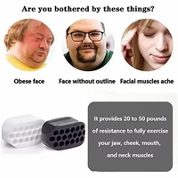 Entraîneur de mâchoire puissant de bonne qualité, exercice musculaire du visage et du cou, exerceur de mâchoire de qualité alimentaire