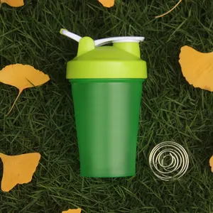 Shaker chai cho protein lắc Shaker ly với bóng Máy xay sinh tố Whisk phòng tập thể dục chai Shaker