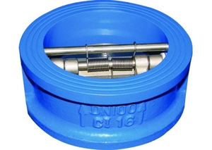 Bướm kiểm tra van 304 thép không gỉ đúc thép bướm đệm bướm mặt bích kiểm tra van - Product Image 3