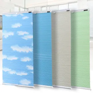 Wholesale Vertical Blinds Machine/ Roller Blind Fabric Curtain Honey Comb Blinds/customized Zebra Blinds Blackout Sunshade